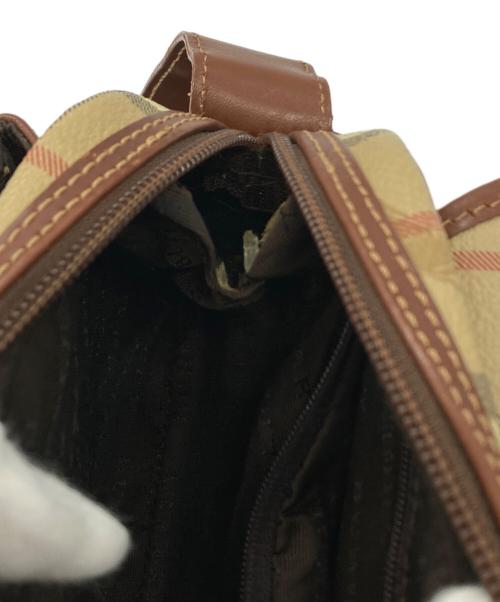 BURBERRY LONDON（バーバリーロンドン）BURBERRY LONDON (バーバリーロンドン) ノヴァチェックショルダーバッグ ベージュの古着・服飾アイテム