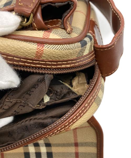 BURBERRY LONDON（バーバリーロンドン）BURBERRY LONDON (バーバリーロンドン) ノヴァチェックショルダーバッグ ベージュの古着・服飾アイテム