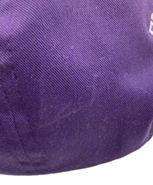 SUPREME（シュプリーム）Supreme (シュプリーム) 15FW 2-Tone Mad Cat 6-Panel Cap パープル×ブラックの古着・服飾アイテム