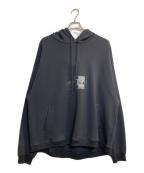 GOOPiMADEグーピーメイド）の古着「Misty Port“ Logo Hoodie」｜グレー
