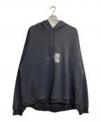 GOOPiMADEグーピーメイド）の古着「Misty Port“ Logo Hoodie」｜グレー