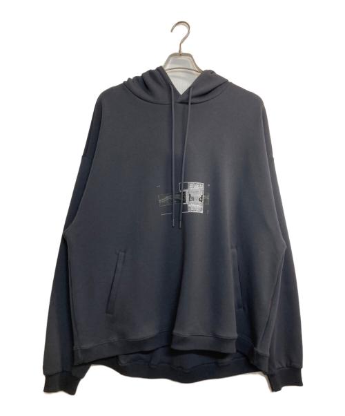 GOOPiMADE（グーピーメイド）GOOPiMADE (グーピーメイド) Misty Port“ Logo Hoodie グレー サイズ:3の古着・服飾アイテム