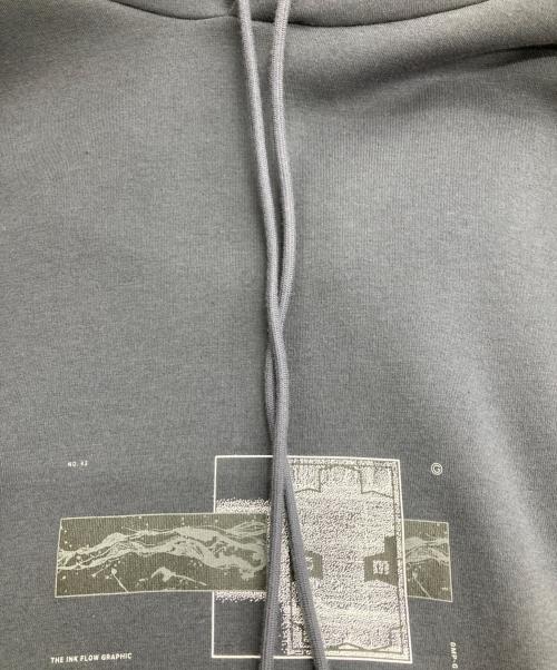 GOOPiMADE（グーピーメイド）GOOPiMADE (グーピーメイド) Misty Port“ Logo Hoodie グレー サイズ:3の古着・服飾アイテム