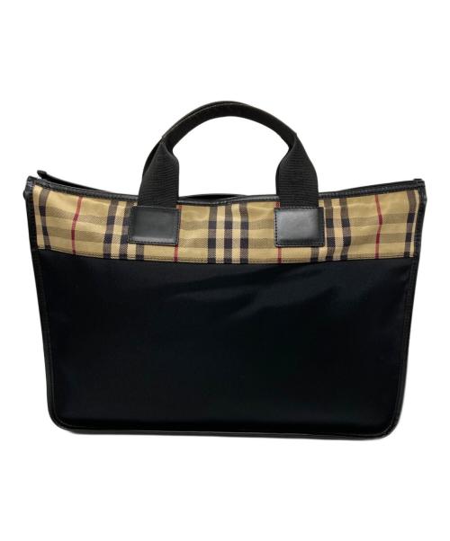 BURBERRY BLACK LABEL（バーバリーブラックレーベル）BURBERRY BLACK LABEL (バーバリーブラックレーベル) ノバチェックビジネスバッグ ベージュの古着・服飾アイテム