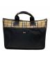 BURBERRY BLACK LABEL（バーバリーブラックレーベル）の古着「ノバチェックビジネスバッグ」｜ベージュ