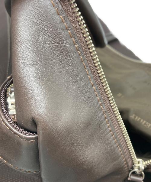 BURBERRY（バーバリー）BURBERRY (バーバリー) ナイロン×レザー2WAYボストンバッグ ブラウンの古着・服飾アイテム