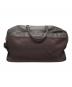 BURBERRY (バーバリー) ナイロン×レザー2WAYボストンバッグ ブラウン：14000円