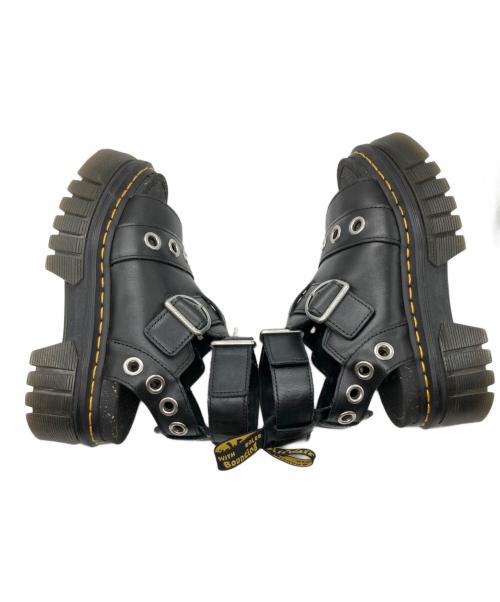 Dr.Martens（ドクターマーチン）Dr.Martens (ドクターマーチン) RICKI HDW SANDAL ブラック サイズ:US6の古着・服飾アイテム