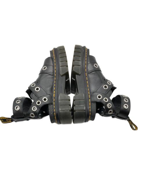 Dr.Martens（ドクターマーチン）Dr.Martens (ドクターマーチン) RICKI HDW SANDAL ブラック サイズ:US6の古着・服飾アイテム