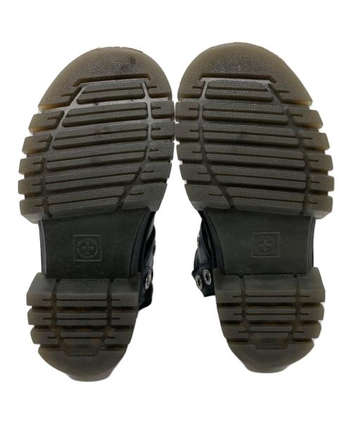 Dr.Martens（ドクターマーチン）Dr.Martens (ドクターマーチン) RICKI HDW SANDAL ブラック サイズ:US6の古着・服飾アイテム