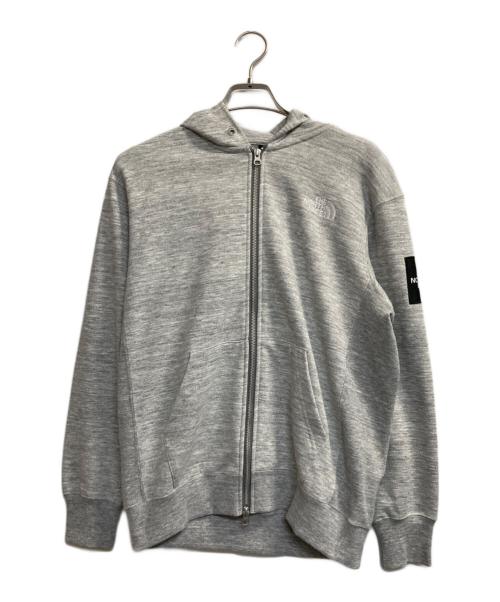 THE NORTH FACE（ザ ノース フェイス）THE NORTH FACE (ザ ノース フェイス) スクエアロゴフルジップ グレー サイズ:Ｍの古着・服飾アイテム