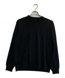 RATS（ラッツ）の古着「HIGH GAUGE CREW NECK KNIT」｜ブラック