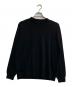 RATS（ラッツ）の古着「HIGH GAUGE CREW NECK KNIT」｜ブラック