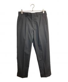 MINEDENIM（マインデニム）の古着「Wool Tapered TRS」｜ブラック
