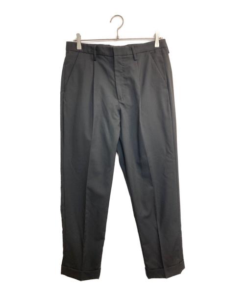 MINEDENIM（マインデニム）MINEDENIM (マインデニム) Wool Tapered TRS ブラック サイズ:48の古着・服飾アイテム