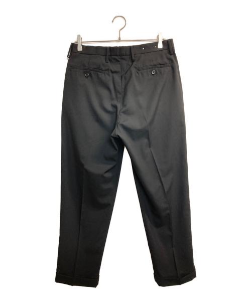 MINEDENIM（マインデニム）MINEDENIM (マインデニム) Wool Tapered TRS ブラック サイズ:48の古着・服飾アイテム