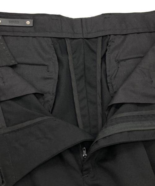 MINEDENIM（マインデニム）MINEDENIM (マインデニム) Wool Tapered TRS ブラック サイズ:48の古着・服飾アイテム