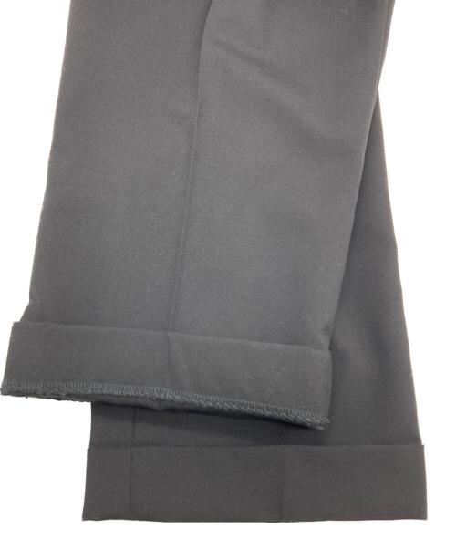 MINEDENIM（マインデニム）MINEDENIM (マインデニム) Wool Tapered TRS ブラック サイズ:48の古着・服飾アイテム