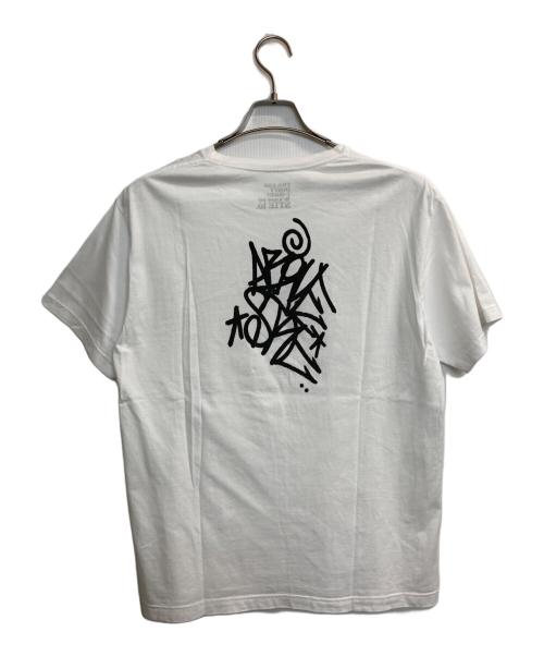 MINEDENIM STIE LO（マインデニムスティー・ロ）MINEDENIM STIE LO (マインデニムスティー・ロ) Davide Sorrenti (ダヴィデ・ソレンティ) Tシャツ ホワイト サイズ:Ｌの古着・服飾アイテム