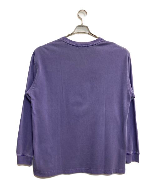 WIND AND SEA（ウィンダンシー）WIND AND SEA (ウィンダンシー) ピグメントL/S Tee パープル サイズ:Ｍの古着・服飾アイテム