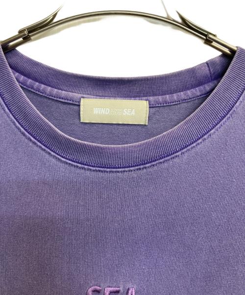 WIND AND SEA（ウィンダンシー）WIND AND SEA (ウィンダンシー) ピグメントL/S Tee パープル サイズ:Ｍの古着・服飾アイテム