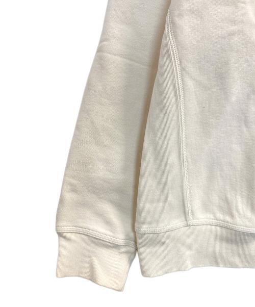 CarHartt（カーハート）CarHartt (カーハート) HALF ZIP AMERICAN SCRIPT SWEAT アイボリー サイズ:Ｌの古着・服飾アイテム
