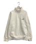 CarHartt（カーハート）の古着「HALF ZIP AMERICAN SCRIPT SWEAT」｜アイボリー