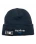 Supreme（シュプリーム）の古着「Classic Logo Beanie」｜ブラック