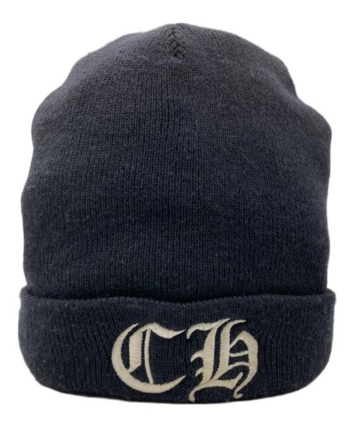 CHROME HEARTS（クロムハーツ）CHROME HEARTS (クロムハーツ) CH Logo Beanie ブラックの古着・服飾アイテム