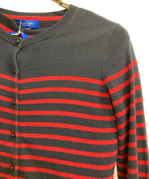 BLUE LABEL CRESTBRIDGE（ブルーレーベルクレストブリッジ）BLUE LABEL CRESTBRIDGE (ブルーレーベルクレストブリッジ) アンサンブルカーディガン ネイビー サイズ:38の古着・服飾アイテム