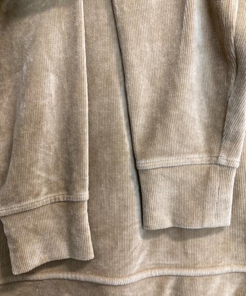POLO RALPH LAUREN（ポロ・ラルフローレン）POLO RALPH LAUREN (ポロ・ラルフローレン) CORDS ZIP PARKA ベージュ サイズ:Ⅼの古着・服飾アイテム