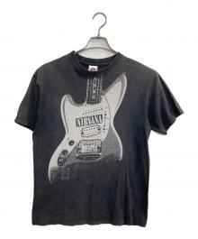 ALSTYLE APPAREL & ACTIVEWEAR（アレスタイルアパレル＆アクティブウェア）の古着「Nirvana プリントTシャツ」｜グレー