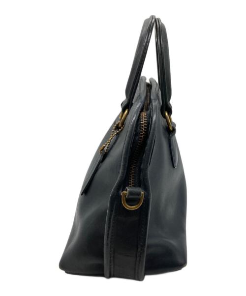 COACH（コーチ）COACH (コーチ) ハンドバッグ ネイビーの古着・服飾アイテム