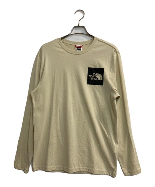 THE NORTH FACE（ザ ノース フェイス）THE NORTH FACE (ザ ノース フェイス) 長袖Tシャツ ベージュ サイズ:Ⅿの古着・服飾アイテム