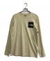 THE NORTH FACE（ザ ノース フェイス）の古着「長袖Tシャツ」｜ベージュ