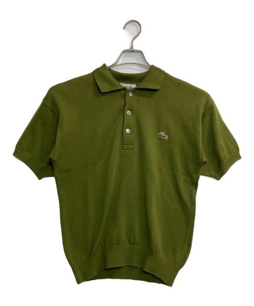 LACOSTE（ラコステ）LACOSTE (ラコステ) ニットポロシャツ グリーン サイズ:Ｍの古着・服飾アイテム