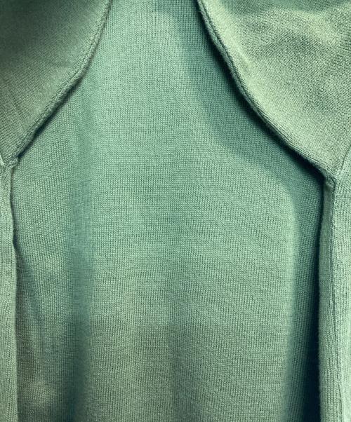 LACOSTE（ラコステ）LACOSTE (ラコステ) ニットポロシャツ グリーン サイズ:Ｍの古着・服飾アイテム