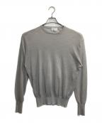 HERILLヘリル）の古着「Ramie High gauge Crewneck」｜グレー