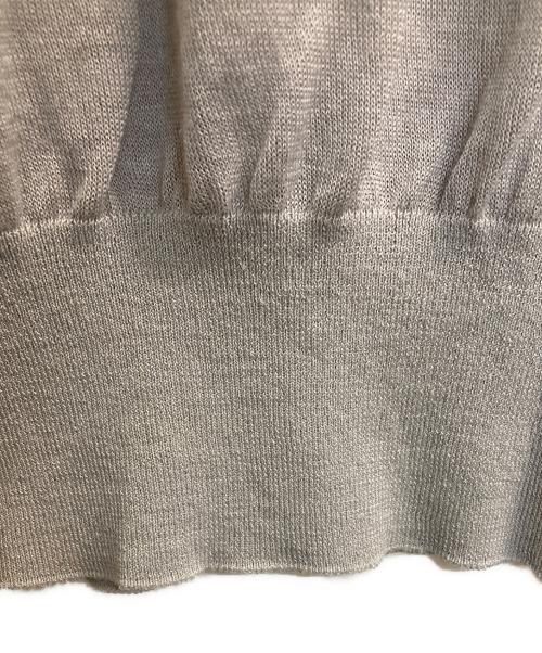 HERILL（ヘリル）HERILL (ヘリル) Ramie High gauge Crewneck グレー サイズ:1の古着・服飾アイテム