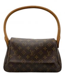 LOUIS VUITTON（ルイ ヴィトン）の古着「ミニルーピングハンドバッグ」｜ブラウン