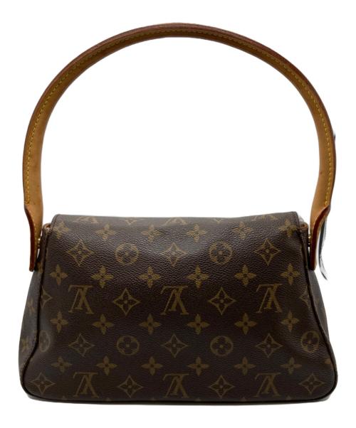 LOUIS VUITTON（ルイ ヴィトン）LOUIS VUITTON (ルイ ヴィトン) ミニルーピングハンドバッグ ブラウンの古着・服飾アイテム