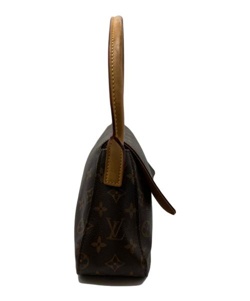 LOUIS VUITTON（ルイ ヴィトン）LOUIS VUITTON (ルイ ヴィトン) ミニルーピングハンドバッグ ブラウンの古着・服飾アイテム