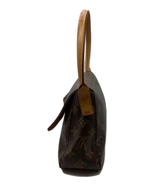 LOUIS VUITTON（ルイ ヴィトン）LOUIS VUITTON (ルイ ヴィトン) ミニルーピングハンドバッグ ブラウンの古着・服飾アイテム