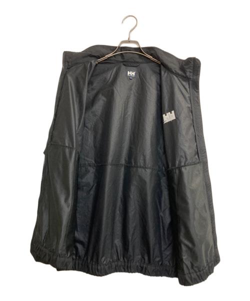 HELLY HANSEN（ヘリーハンセン）HELLY HANSEN (ヘリーハンセン) スタンドカラーナイロンジャケット ブラック サイズ:ＸＬの古着・服飾アイテム