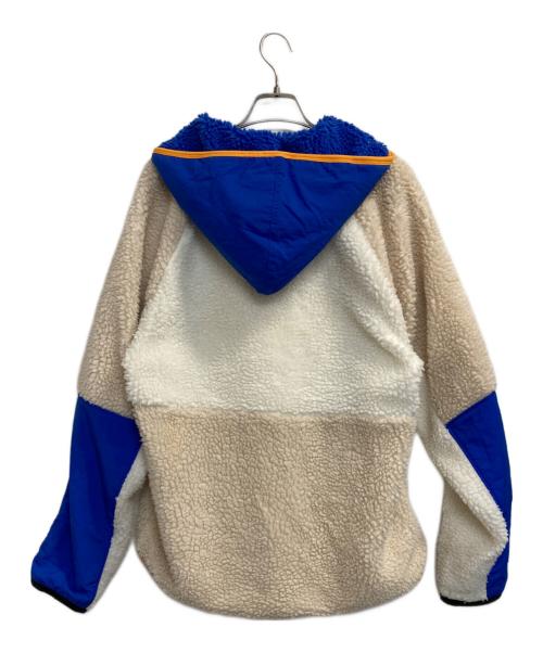 NIKE（ナイキ）NIKE (ナイキ) HALF ZIP HOODIE WINTER ブルー×アイボリー サイズ:Ｌの古着・服飾アイテム