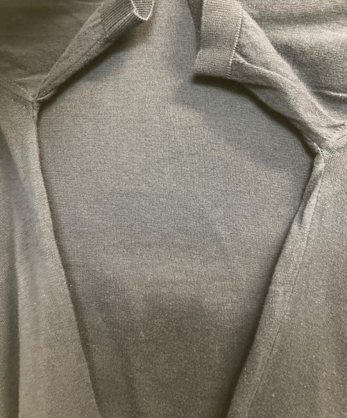 JOHN SMEDLEY（ジョンスメドレー）JOHN SMEDLEY (ジョンスメドレー) 半袖ニット ネイビー サイズ:Ｍの古着・服飾アイテム