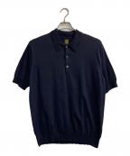 BATONERバトナ―）の古着「THE SEAISLAND COTTON POLO S/S」｜ネイビー