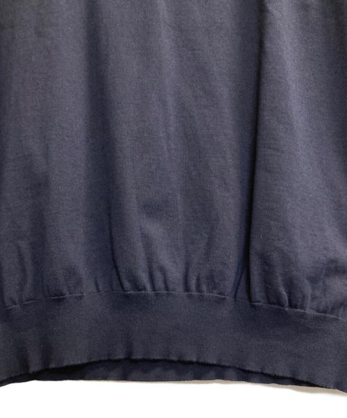 BATONER（バトナ―）BATONER (バトナ―) THE SEAISLAND COTTON POLO S/S ネイビー サイズ:2の古着・服飾アイテム