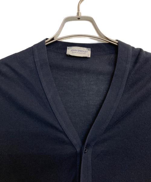 JOHN SMEDLEY（ジョンスメドレー）JOHN SMEDLEY (ジョンスメドレー) ニットカーディガン ネイビー サイズ:Mの古着・服飾アイテム