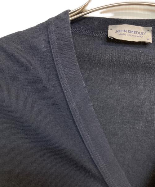 JOHN SMEDLEY（ジョンスメドレー）JOHN SMEDLEY (ジョンスメドレー) ニットカーディガン ネイビー サイズ:Mの古着・服飾アイテム